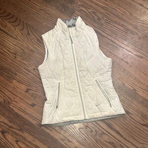 Nike Women's Ivory Quilted Vest